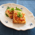 バカリャウ's cooksnap of when they made トースターで！鮭フレークの油揚げトースト.
