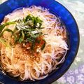 バウチャン's cooksnap of when they made ★あっさり★梅そうめん.