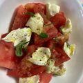 猫のミイヤ's cooksnap of when they made 簡単トマトのクリームチーズサラダ.