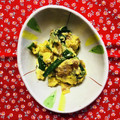 チェックのミニくま's cooksnap of when they made レンジで秋刀魚のかば焼きとニラの卵焼き.