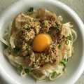Ruriluru's cooksnap of when they made たまごと納豆のまぜまぜおうどん♪.