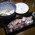 腹ぺこブタ君's cooksnap of when they made 解説丁寧♪初夏の味覚♪飛魚の刺身♪.