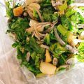 marilin36's cooksnap of when they made 簡単常備菜♪大根葉とイリコの甘醤油炒め♡.