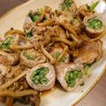 食べるって大事！'s cooksnap of when they made 小松菜の豚肉巻き.