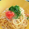 Hanna09's cooksnap of when they made 簡単!!!!　たらことしらすのパスタ ♡.