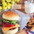 ちゃんねるゆみ's cooksnap of when they made ハンバーガーの包み紙の作り方♪.