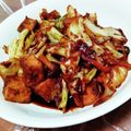 クックCXT3N4☆'s cooksnap of when they made 赤味噌と厚揚げで回鍋肉風に.