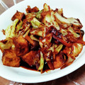 クックCXT3N4☆'s cooksnap of when they made 赤味噌と厚揚げで回鍋肉風に.