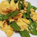 るいるいキッチン's cooksnap of when they made 春の味＊絹さやのあっさりたまご炒め.