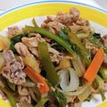 ゆにコーン's cooksnap of when they made 簡単！焼き肉のタレで豚バラ肉の野菜炒め.