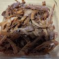 クックDE2OOU☆'s cooksnap of when they made 【母の味】干したけのこの煮物？【覚書】.