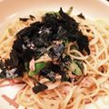 かじゅえる's cooksnap of when they made ツナとアスパラ「めんつゆバターパスタ」.