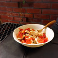 チャコりんりん's cooksnap of when they made トマトと蒸し鶏の簡単胡麻だれ和え.