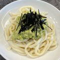 しゃどぅ's cooksnap of when they made アボカド納豆クリーミーうどん♪.