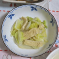 mmameco's cooksnap of when they made 白菜と薄揚げの煮浸し.