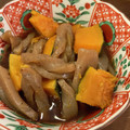 ケクケク's cooksnap of when they made かぼちゃと手綱こんにゃくの煮物.