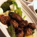 クック3CG3Z4☆'s cooksnap of when they made 合い挽き肉でお手軽ミートボール.