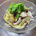 桃の台所's cooksnap of when they made 茄子とタコの冷製パスタ♪.