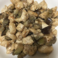 かんじきんぐ's cooksnap of when they made 鶏むね肉とナスのしょうが焼き丼.