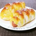 り～たん。's cooksnap of when they made ぐるぐる巻きの ウインナーパン.