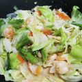 mmmksss's cooksnap of when they made 春キャベツとエビのマヨ味噌炒め。.