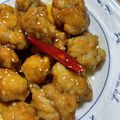 ストロベリーチーズ☆'s cooksnap of when they made 前日仕込める☆甘辛唐揚げ☆オレンジチキン.