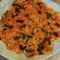 まみむめメイ's cooksnap of when they made 残ったうどんをリメイク☆うどん入りチヂミ.