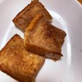 ﾓﾓ娘's cooksnap of when they made ミロdeフレンチトースト.