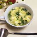 kpえもん♪'s cooksnap of when they made 簡単　ほうれん草と卵のふわとろ中華スープ.