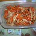 クックTQ3N4B☆'s cooksnap of when they made 捨てたらもったいない!大根の皮で金平.