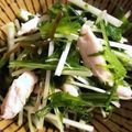 えいりあんず's cooksnap of when they made 超簡単！ササミと水菜の塩昆布サラダ.