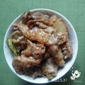 beagleのライラ's cooksnap of when they made おなか満足！道産子じゃが豚丼。.