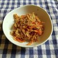 ﾁｲﾁｬﾝﾏﾏ's cooksnap of when they made 人参しりしり.