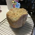 sakutakuhitoshu's cooksnap of when they made おからパウダーで作るもっちり黒ゴマ食パン.