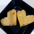 こぴパン's cooksnap of when they made ちょっと可愛く☆ハート型卵焼き.