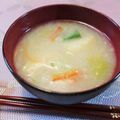 アイリッシュショコラ's cooksnap of when they made カット野菜や鍋の残り野菜で具沢山お味噌汁.