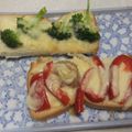 きらり流れ星's cooksnap of when they made ブロッコリーのトースト☆.