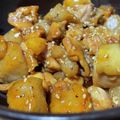Sa〜ちゃん's cooksnap of when they made ＊甘辛食堂＊鶏肉とこんにゃくの甘辛煮.