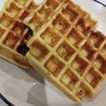 たいぴーち's cooksnap of when they made 砂糖不使用★HMバナナワッフル.