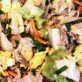 azlyn's cooksnap of when they made 豚肉ニラ卵炒め♬シャキッとレタスは必須✨.