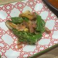 fl＊＊'s cooksnap of when they made アスパラとエリンギのにんにくバター炒め.