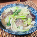 料理男子部's cooksnap of when they made きのこと青菜の炒めもの.