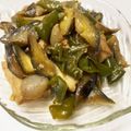 ぽぽりん's cooksnap of when they made 厚揚げと蒟蒻・茄子・ピーマンの味噌煮.