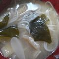 クックZTZ10H☆'s cooksnap of when they made そうめんとわかめの味噌汁.