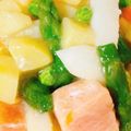 りーとぽん's cooksnap of when they made いかとアスパラガスのガーリックバター炒め.