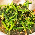 maguey's cooksnap of when they made オンニ直伝☆ほうれん草のナムル.