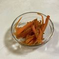 papikun's cooksnap of when they made *人参のカレー炒め*.