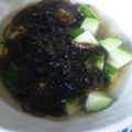 エリムス's cooksnap of when they made もずく酢きゅうり＊.