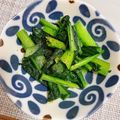 ＊＊めろん＊＊'s cooksnap of when they made 小松菜大量消費！小松菜の塩ダレ炒め.