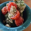 さくらバス's cooksnap of when they made ブロッコリーとプチトマトの胡麻和え♪.